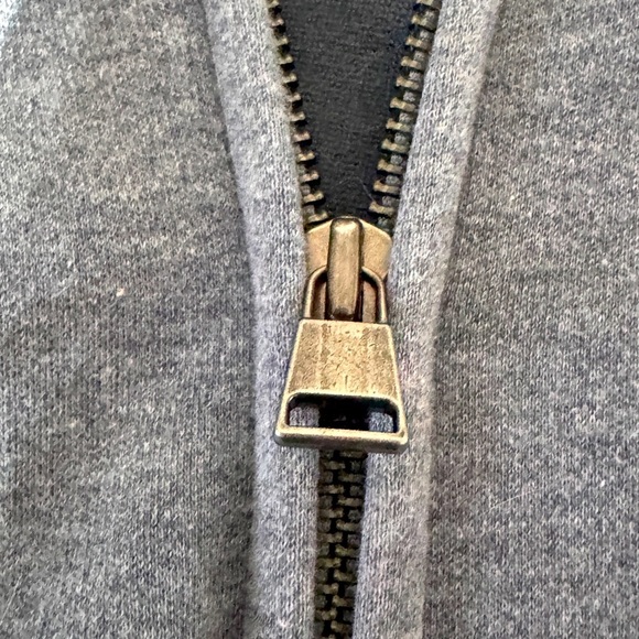 🧥Stunning Style Banana Republic Light Blue Grey Men’s Zip-Up Jacket - Size Large - Picture 14 of 15